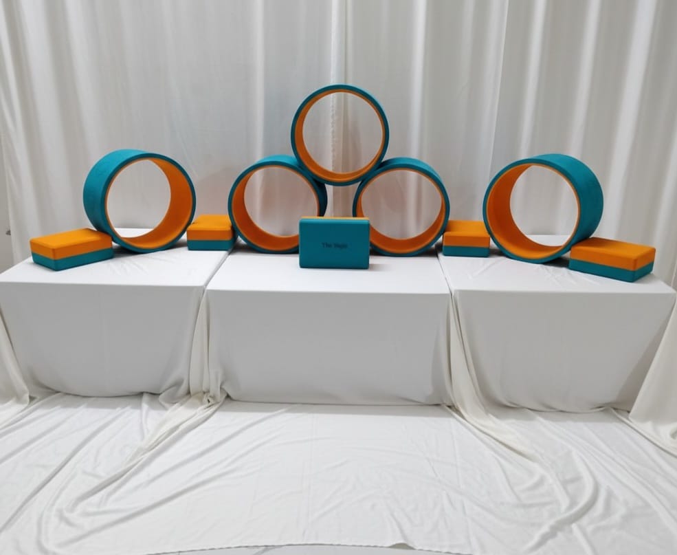 Yoga Wheel & Brick 